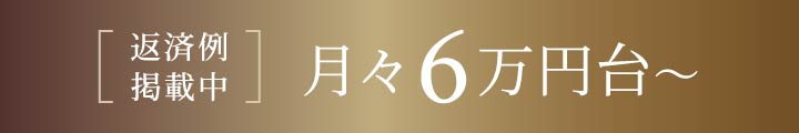 返済例掲載中 月々6万円台〜